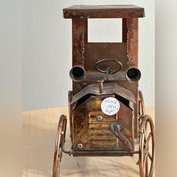 Vintage, copper, crank, and wind truck - Picture 3 of 5